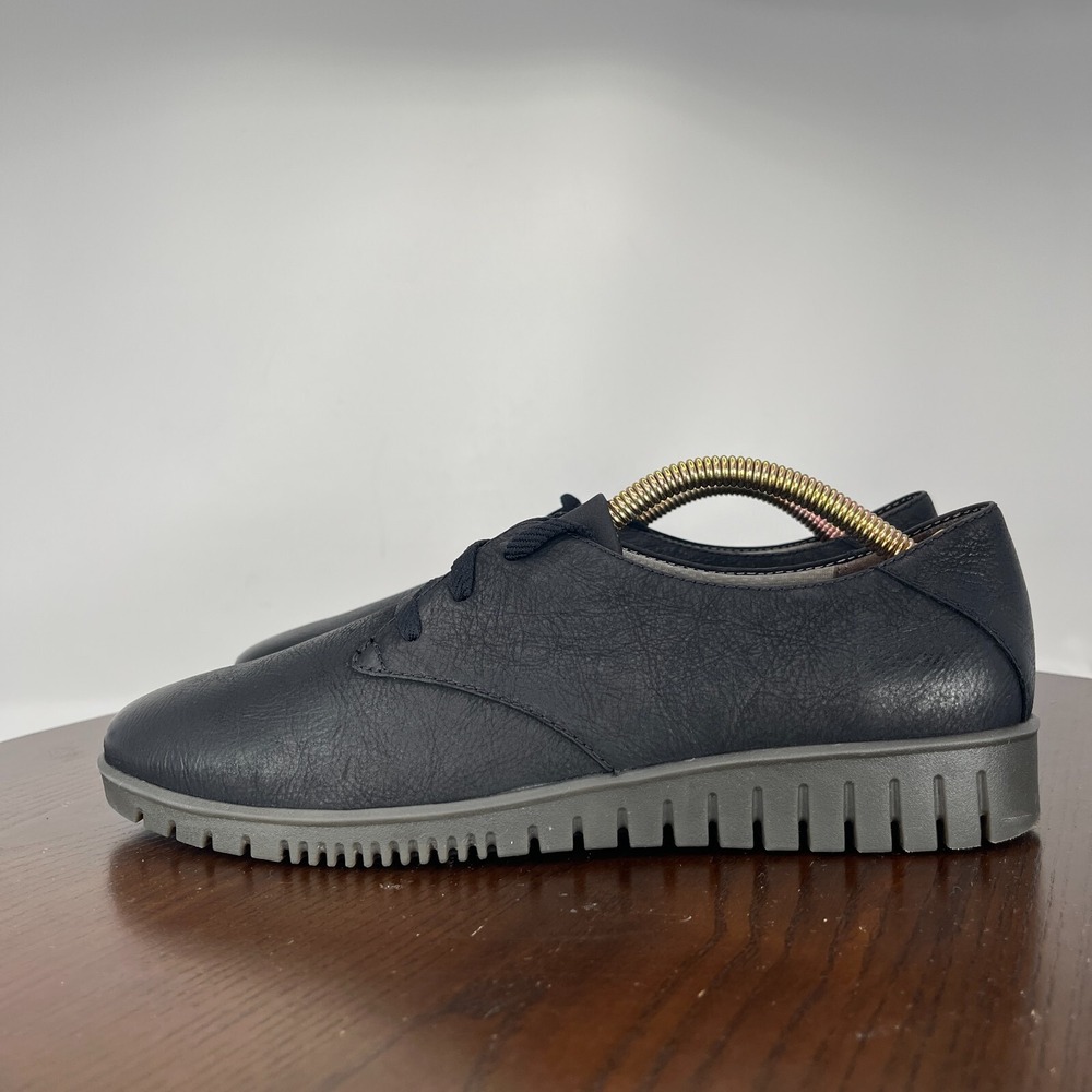 Dansko Libbie Oxford Shoe Women 39/ 8.5 Black Leather Comfort Lace Up 9140507800